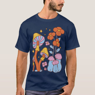 Fairy Mushroom Garden  T-Shirt