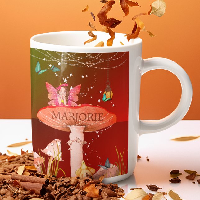  Fairy Mushroom Magic Enchanted Personal Coffee Mug (Creator Uploaded)