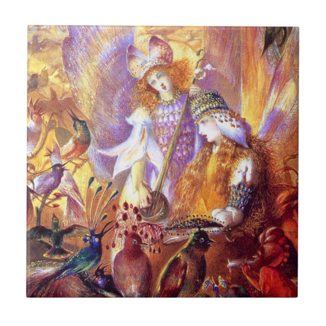 Fairy Music Ceramic Tile (Front)