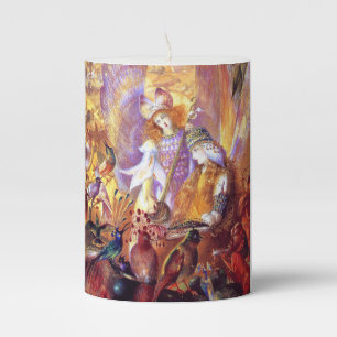Fairy Music Pillar Candle