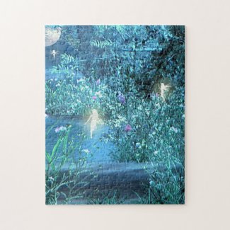 Fairy night forest Puzzle