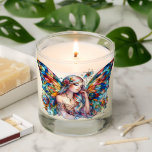 Fairy of Light Stained Glass-Inspired Fantasy Art Scented Candle