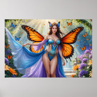 Fairy of the Butterfly Wings Poster (3)
