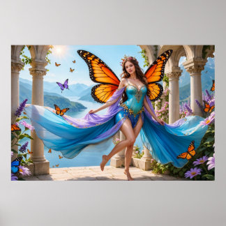 Fairy of the Butterfly Wings Poster (4)