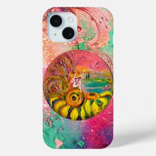 FAIRY OF THE SUNFLOWERS iPhone 15 CASE