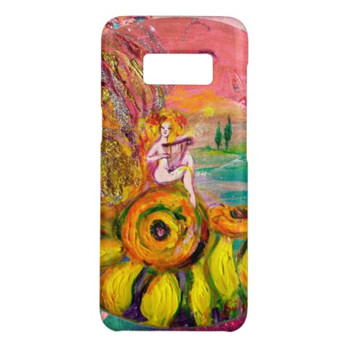 FAIRY OF THE SUNFLOWERS Pink Yellow Fantasy Case_Mate Samsung Galaxy S8 Case