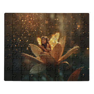 Fairy on a Flower,   Jig Saw Puzzle