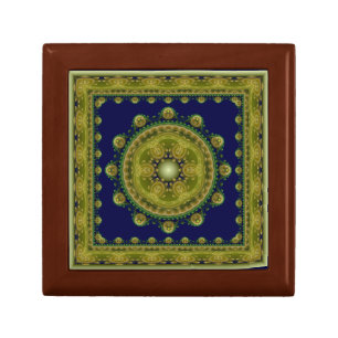 Fairy oriental fractal framed pattern gift box