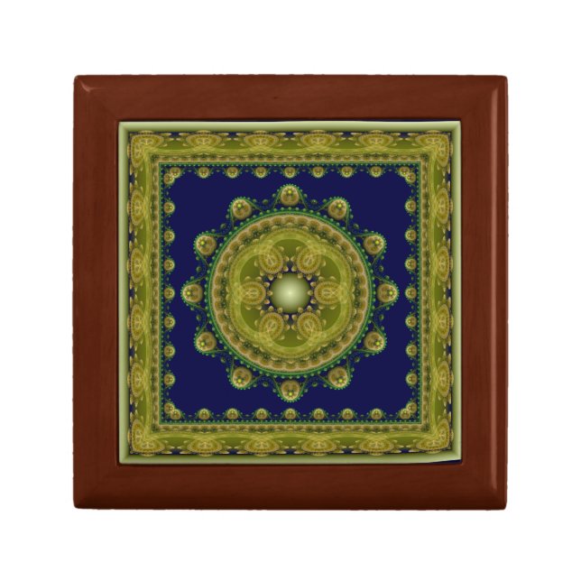 Fairy oriental fractal framed pattern gift box (Front)
