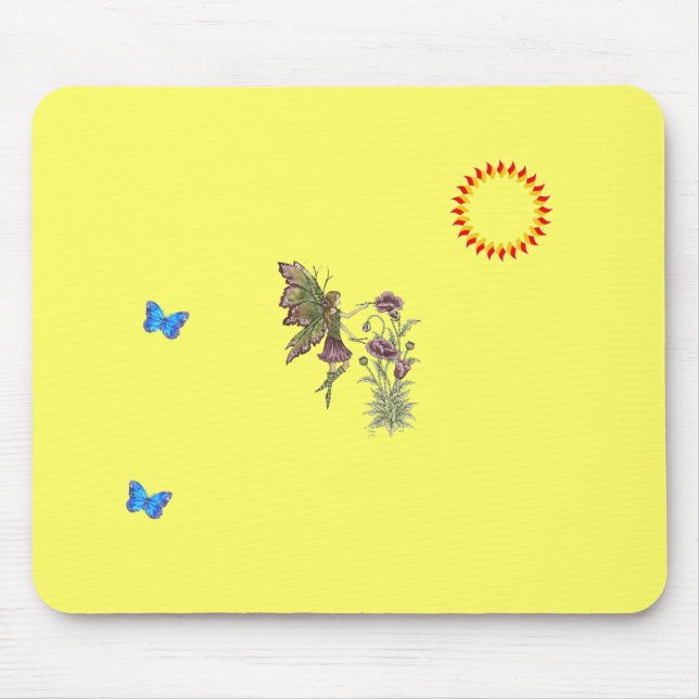 Fairy Painting Mouse Pad (Front)