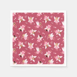 Fairy Paper Napkins, Enchanted Garden Party Napkins