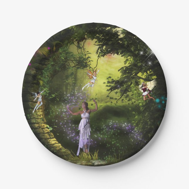 Fairy Paper Plates (Front)