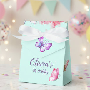 Fairy Party Garden Fairy Birthday Favor Box