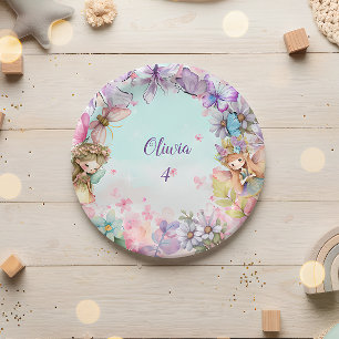 Fairy Party  Garden Fairy Birthday Paper Plates