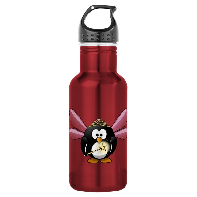 Fairy Penguin Water Bottle (Front)