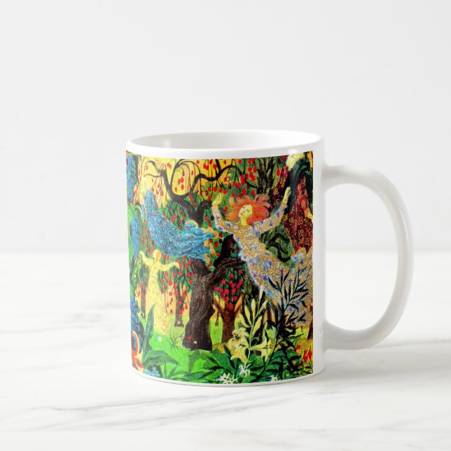 fairy people in the forest coffee mug (Right)