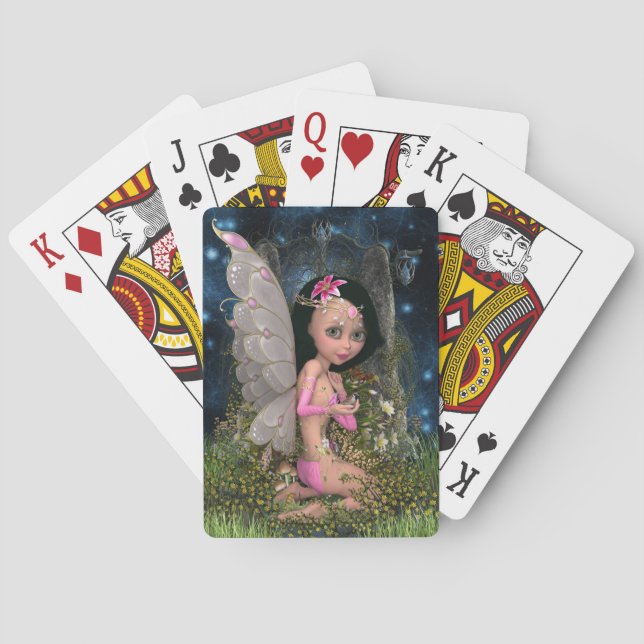 Fairy Piksi Poker Cards (Back)