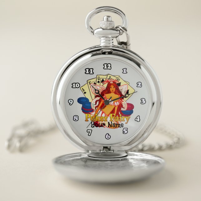 Fairy Poker Pocket Watch (Inside)