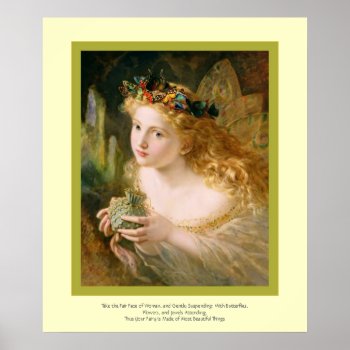 Fairy Poster by VintageFactory at Zazzle