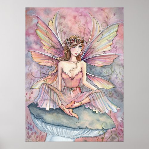 Fairy Poster Print by Molly Harrison