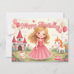 Fairy Princess Birthday in a Pink Dream