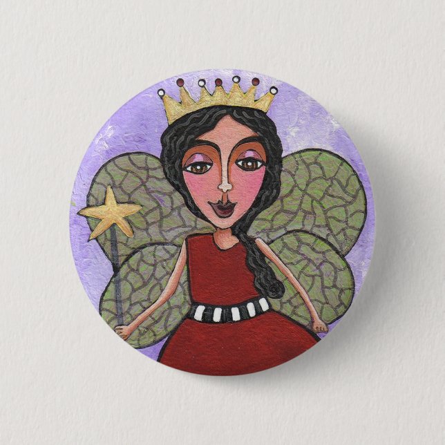 Fairy Princess - button (Front)