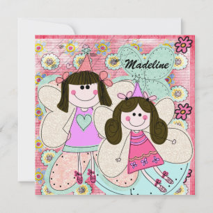 Fairy Princess Customized Birthday Invitation
