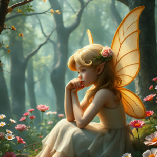 Fairy Princess - Decoupage - Whimsical Tissue Paper