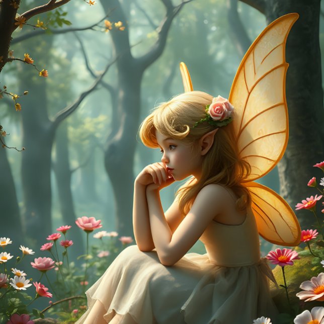 Fairy Princess - Decoupage - Whimsical Tissue Paper (Creator Uploaded)