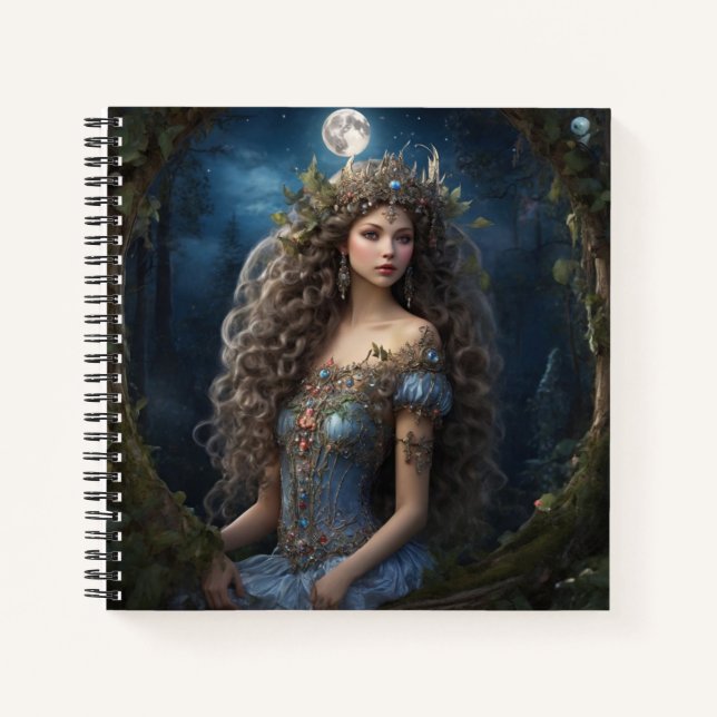 Fairy Princess Hard Cover Journal (Front)