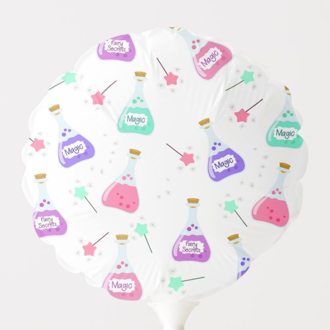 Fairy Princess - Magic Potion | Girl's Birthday Balloon (Front)