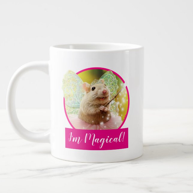Fairy Princess Mouse Giant Coffee Mug (Left)