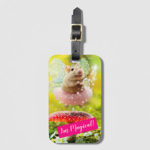 Fairy Princess Mouse Luggage Tag