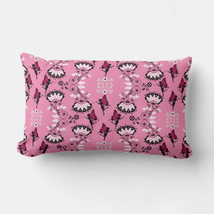 Fairy Princess Pattern Print Lumbar Pillow