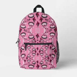 Fairy Princess Pattern Print Printed Backpack