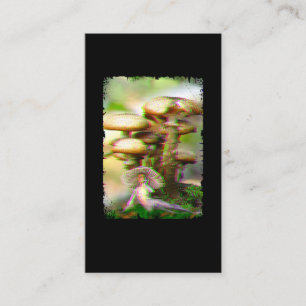 Fairy Psychedelic Mushroom Crazy Fantasy Business Card