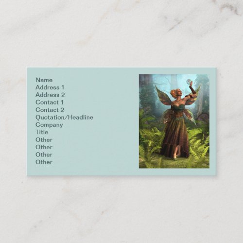Fairy Queen Belle Business Card