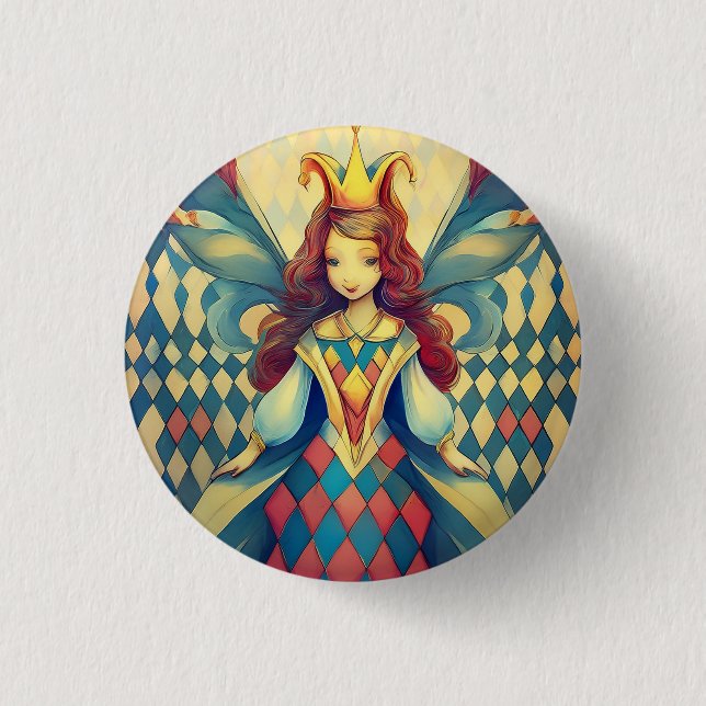 Fairy Queen Button (Front)