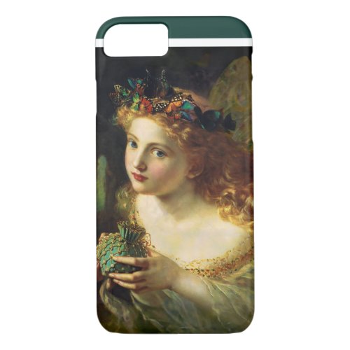 Fairy Queen by Sophie Anderson Girl and Butterfly iPhone 87 Case