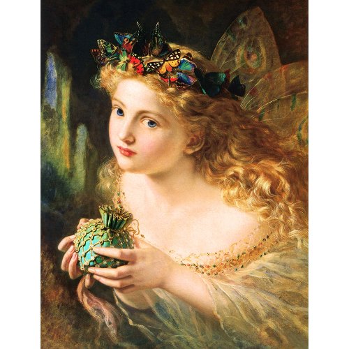 Fairy queen by Sophie Gengembre Anderson CC1210 Poster