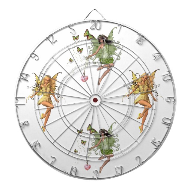 Fairy queen gift dart board (Front)