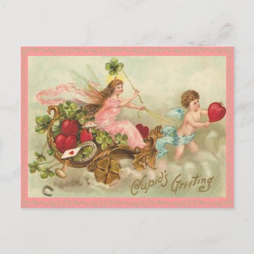 Fairy Queen Valentine Postcard