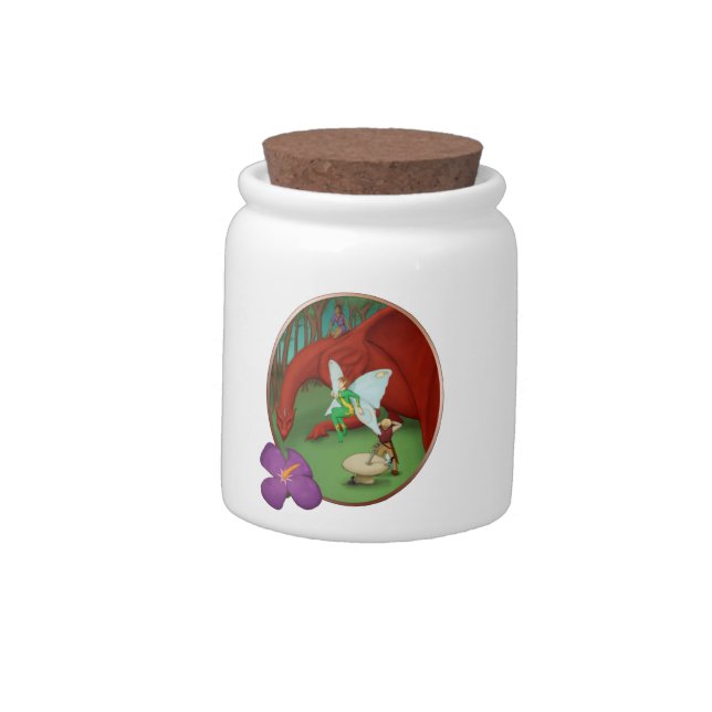 Fairy Quest Candy Jar (Left)
