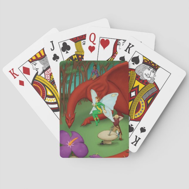 Fairy Quest Poker Cards (Back)