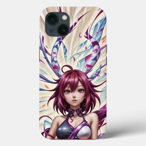 Fairy Red Girl Anime iPhone 13 Case