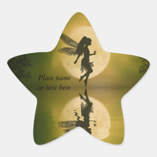 Fairy reflect fairy star sticker