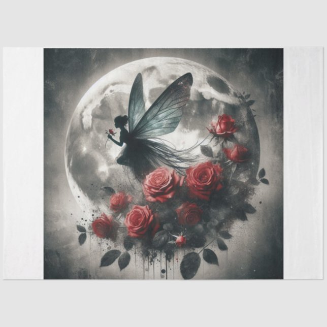 Fairy Rose Tissue Paper (Front)