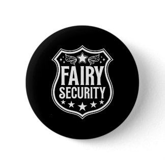 Fairy Security Birthday Halloween Costume Kids Boy Button