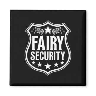 Fairy Security Birthday Halloween Costume Kids Boy Magnet