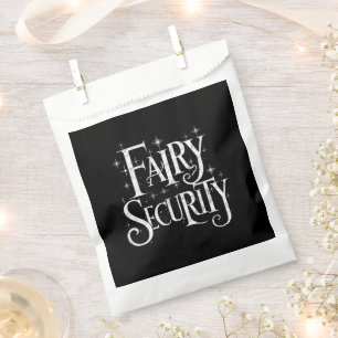 Fairy Security Funny Halloween Costume Favor Bag